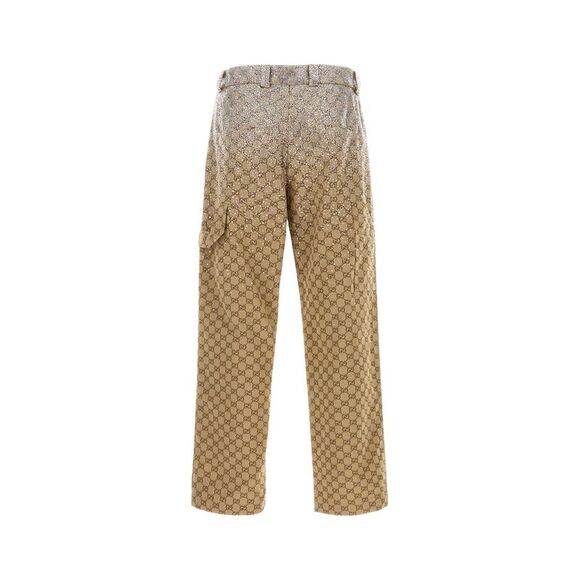 Gucci Men Gg Supreme Fabric Pant - Picture 2 of 2